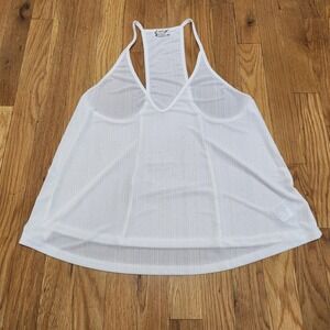 Intimately Free People Me Now Ribbed Knit Oversized Swing Tank Top Small‎ Petite